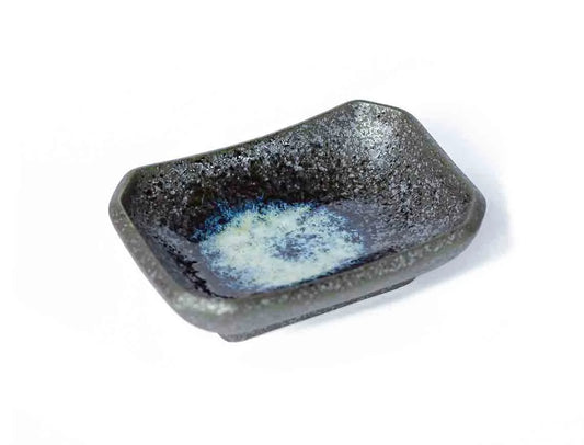 TAISAN Soßenteller schwarz Porzellan, 9x2,5cm