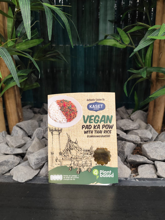 KASET Ready to Eat - Pad Kai Ka-Pow Curry Vegan 280g