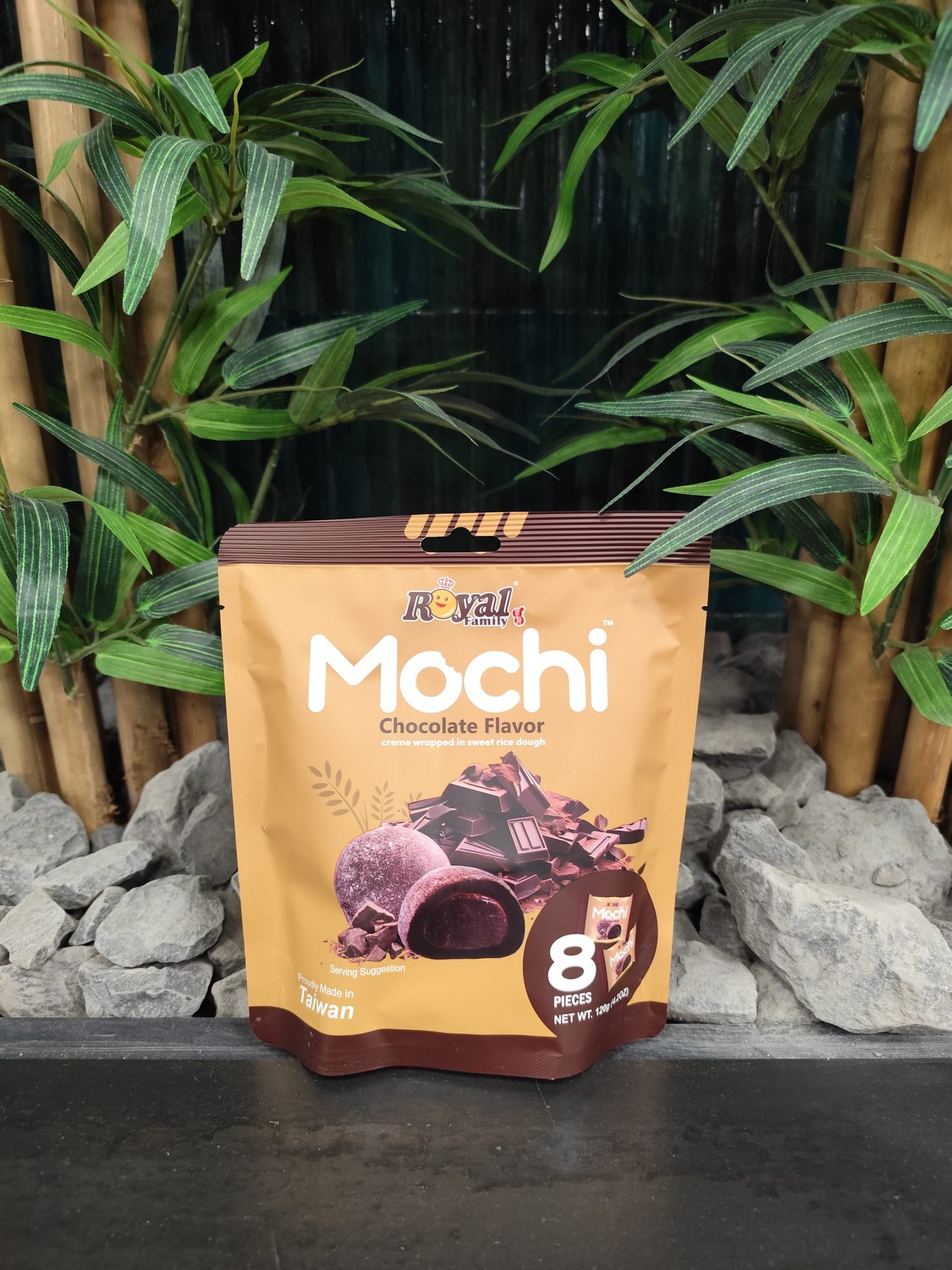 ROYAL FAMILY Mochi - Schokolade 120g