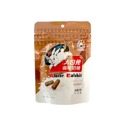 WHITE RABBIT Cremige Kaffee Süßigekit 58g