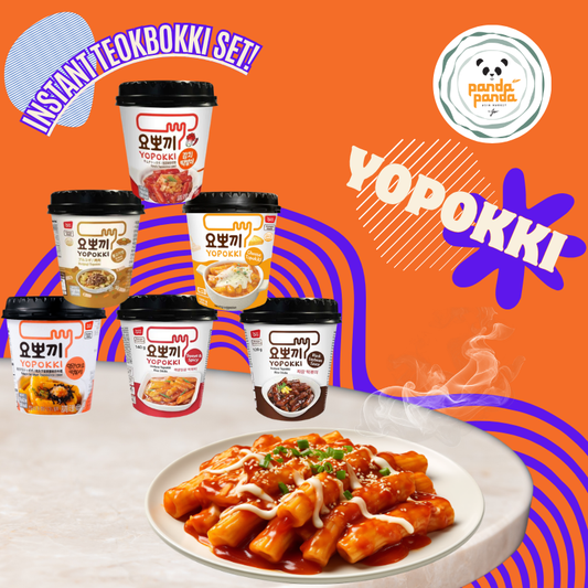 Yopokki Instant Tteokbokki-Set
