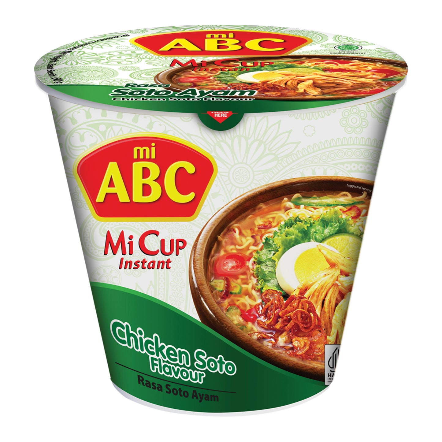 ABC Instant Cup Nudeln Hähnchen Gemüse 60g