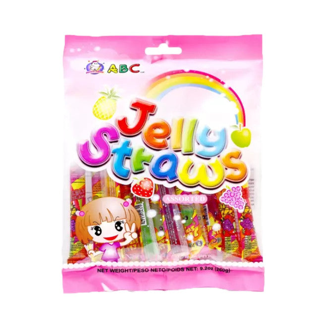 ABC Jelly Straws, gemixte Tüte 260g