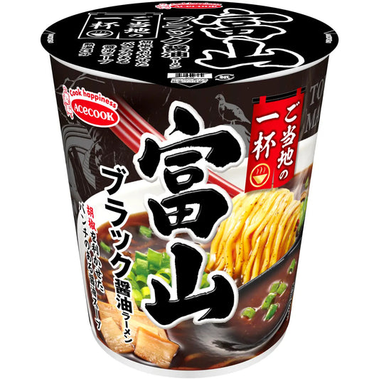 ACE COOK Instantnudel Toyama Black Shoyu Ramen 62g