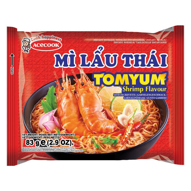 Acecook Instant Nudeln TomYum Garnelen 83g