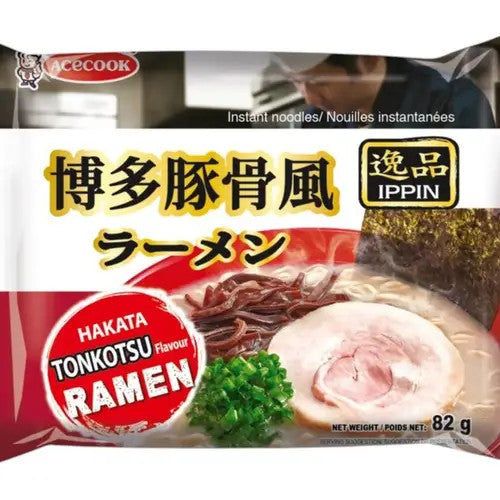 ACECOOK Instantnudeln Ippin Tonkotsu 82g