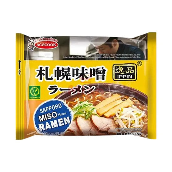 ACECOOK Instantnudeln Miso Ippin 80g