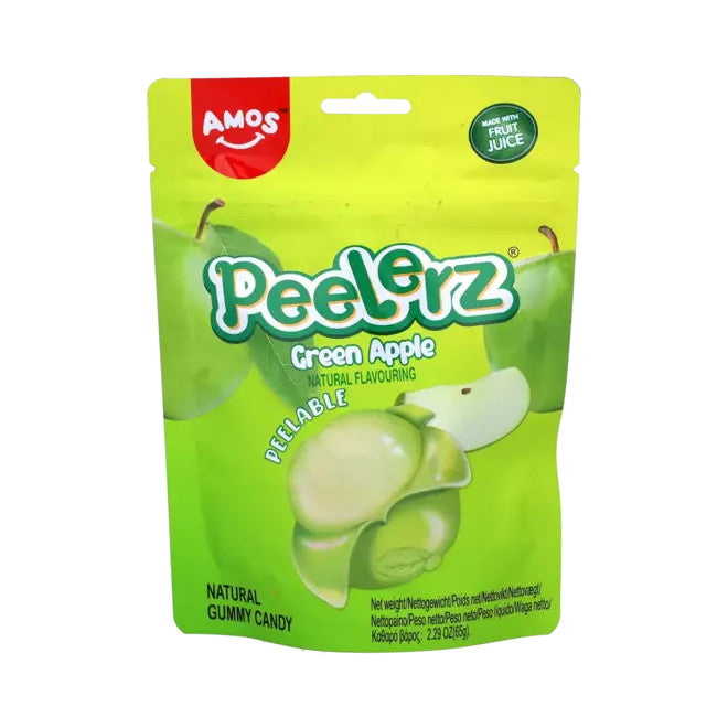 AMOS Peelerz Gummibärchen Apfel 65g