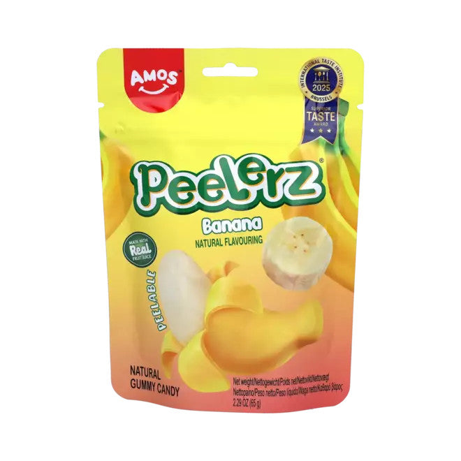 AMOS Peelerz Gummibärchen Bannane 65g