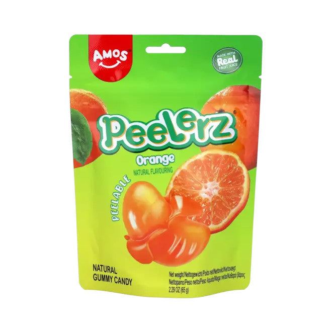 AMOS Peelerz Gummibärchen Orange 65g