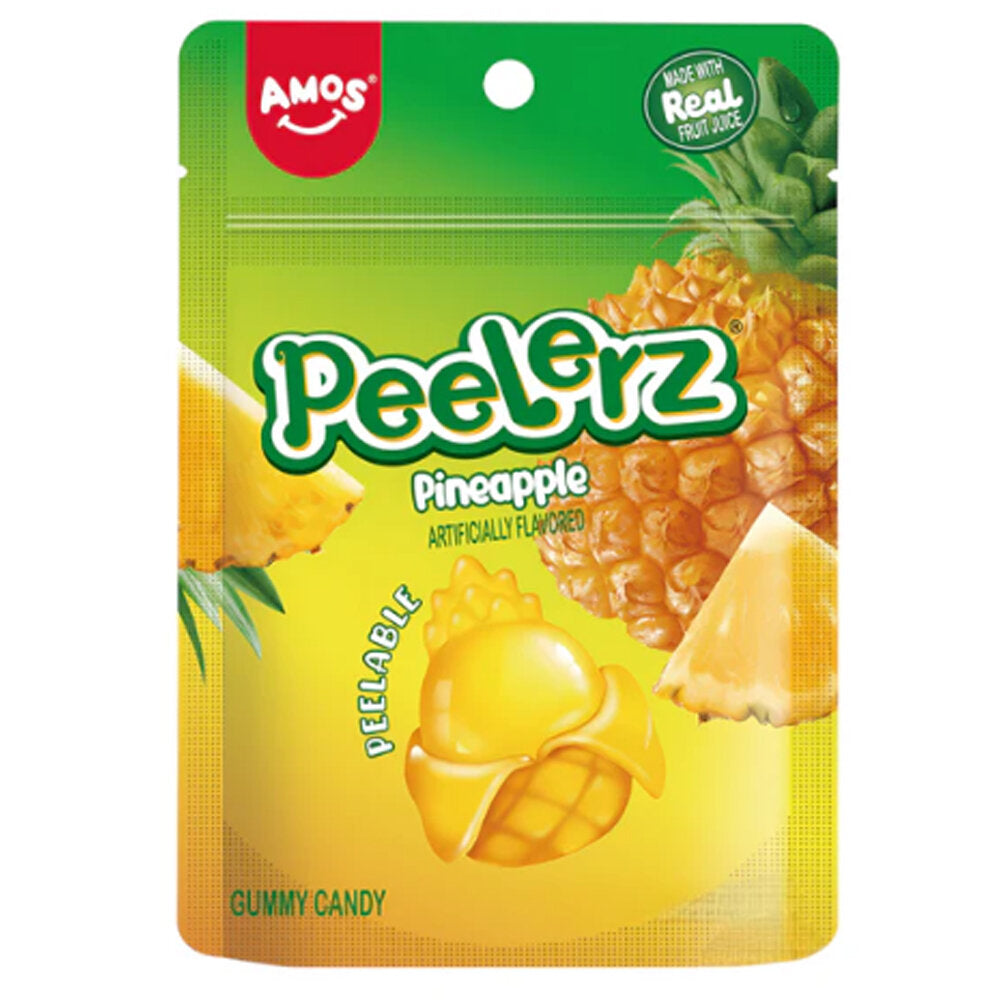 AMOS Peelerz Gummibärchen Ananas 65g
