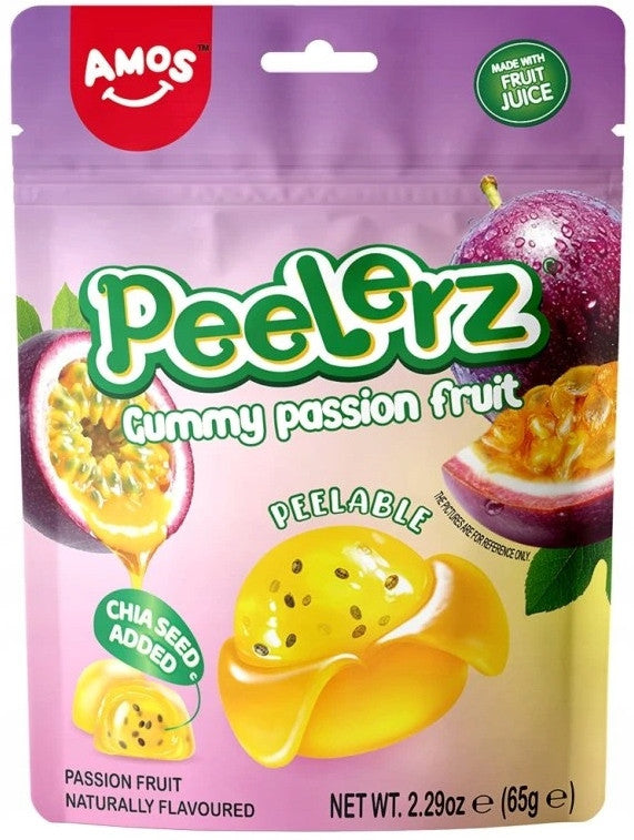 Amos Peelerz Passionsfruchtgummi 65g