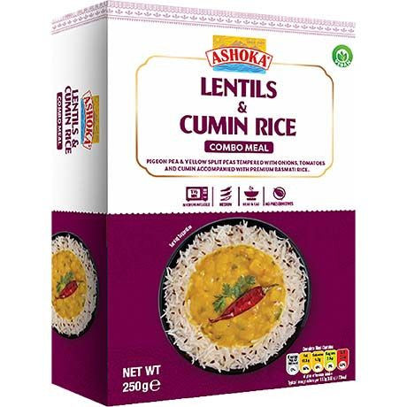 ASHOKA Instant Linsen & Kreuzkümmelreis 250g