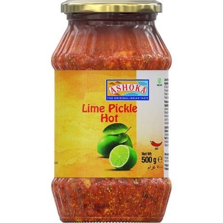 ASHOKA Limette Eingelegt Scharf 500g