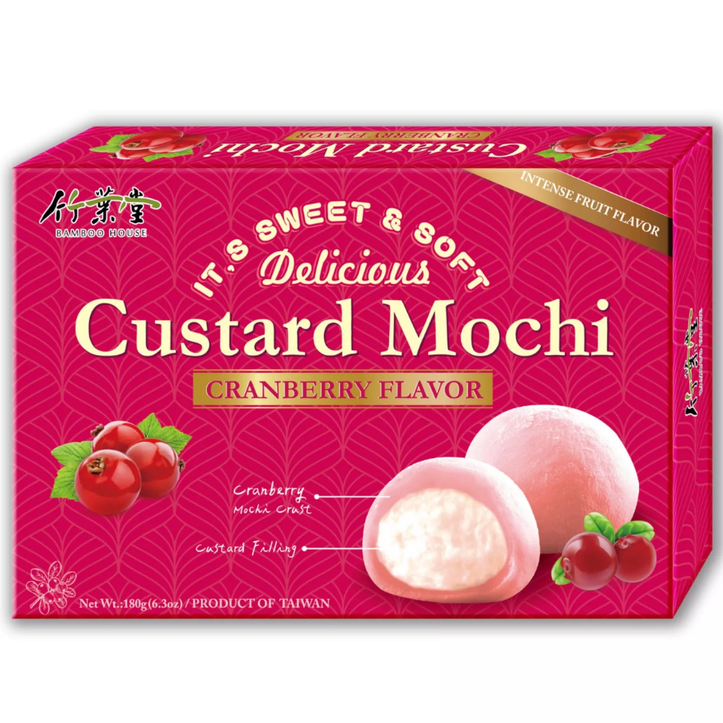 BAMBOO HOUSE Preiselbeeren Mochi 180g