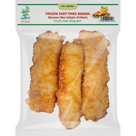 BAMBOO TREE Bananen-Reis-Gebäck Frittiert 340g