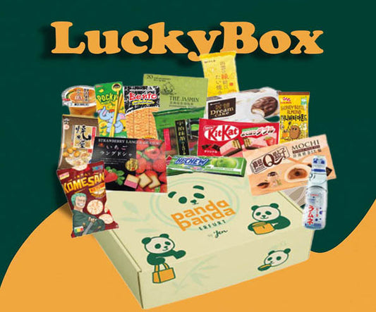 Überraschungsbox asiatische Süßigkeiten - Panda-Panda Asia Shop by JEN