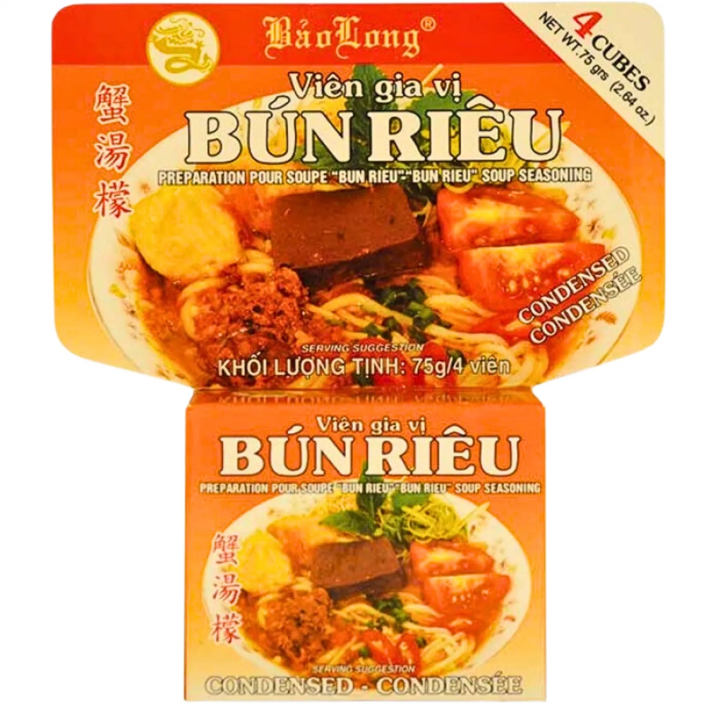 BẢO LONG Suppenpulver für Bun Rieu 75g