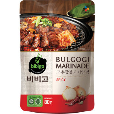 BIBIGO Bulgogi Marinade Sauce Spicy 80g