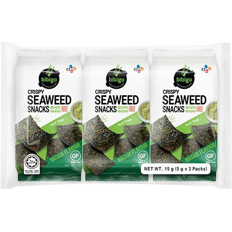BIBIGO Seetang Snack Wasabi 15g