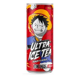 ULTRA ICE TEA Bio Eistee, One Piece, Luffy, Pfirsich 330ml