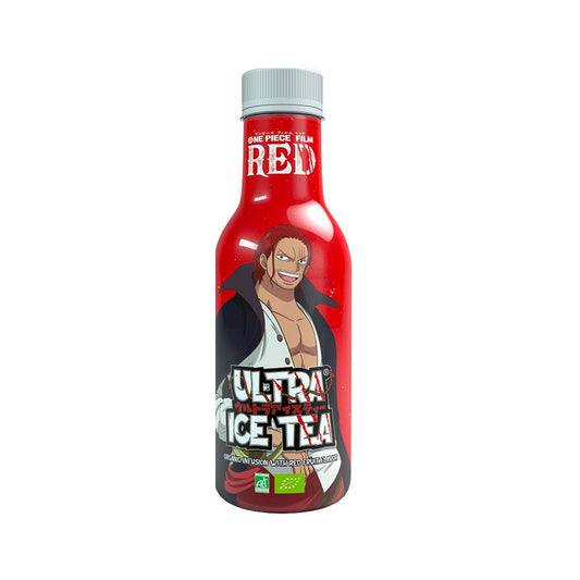 ULTRA ICE TEA Bio Eistee, One Piece, RED Shanks, Rote 500ml