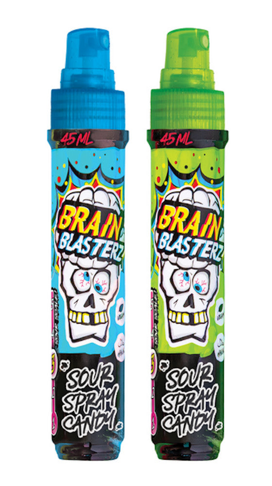 Brain Blasterz Saures Bonbonspray Apfel & Blaubeere (Sauer-Stufe 3) 90 ml
