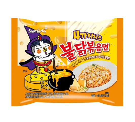 SAMYANG Buldak Hot Chicken Ramen Quattro Cheese Flavors 145g