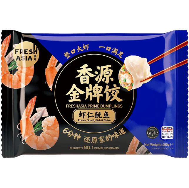 FRESH ASIA Gemixt Seafood Dumplings 400g