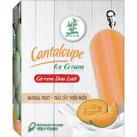 BAMBOO TREE Cantaloupe-Eis am Stiel 60g