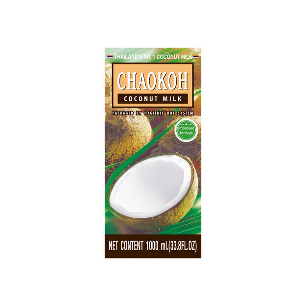 Chaokoh Kokosmilch Tetra Pak (18% Fett) 1l