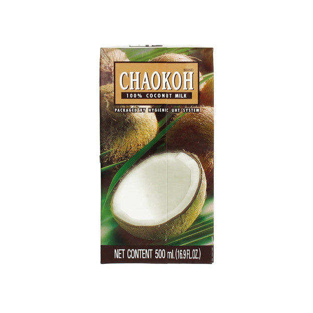 Chaokoh Kokosmilch Tetra Pak (18% Fett) 500ml