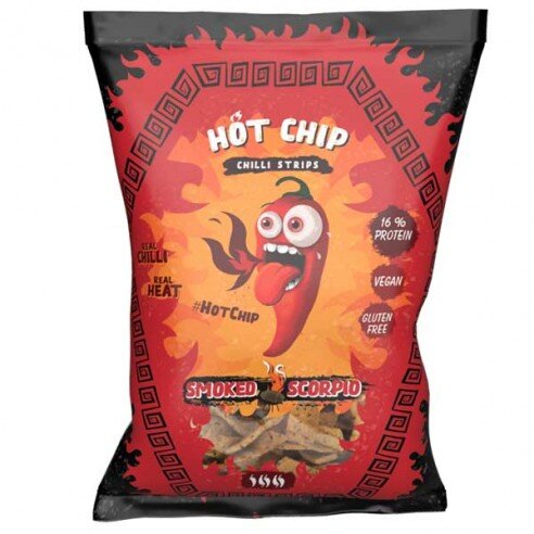 HOT CHIP Chili Strips Smoked Scorpio Scharf 80g