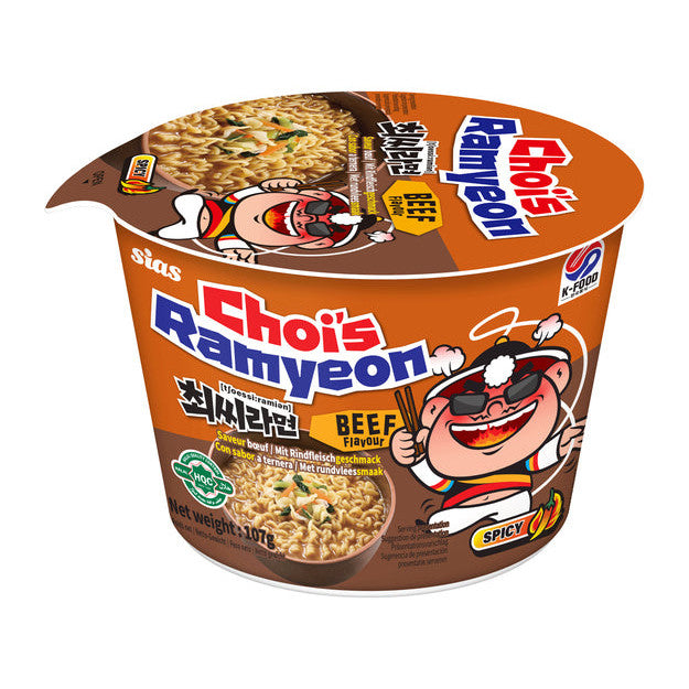 Choi's Instant Nudeln Rindfleisch Cup 107g