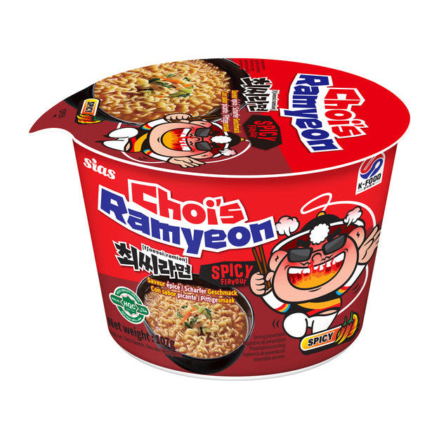 Choi's Instant Nudeln Scharf Cup 107g