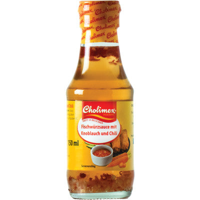 CHOLIMEX Fischsauce, mit Knoblauch und Chili 150ml