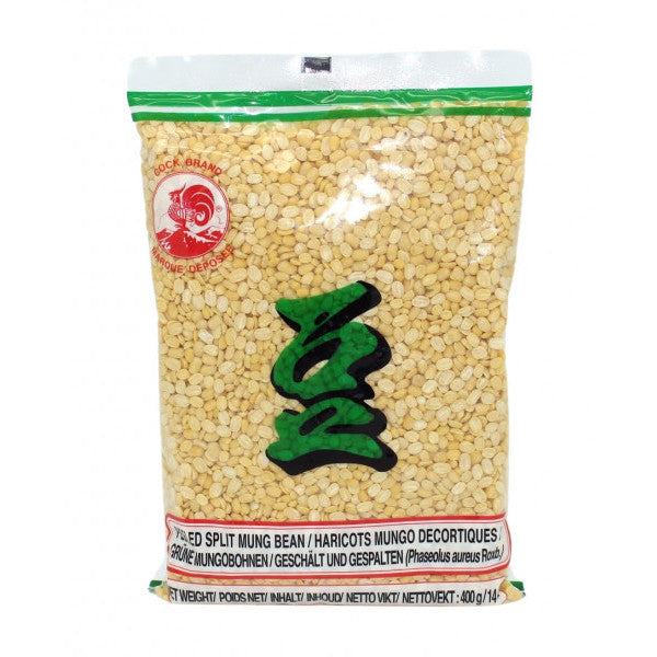 COCK Mungobohnen, grün geschält getrocknet 400g