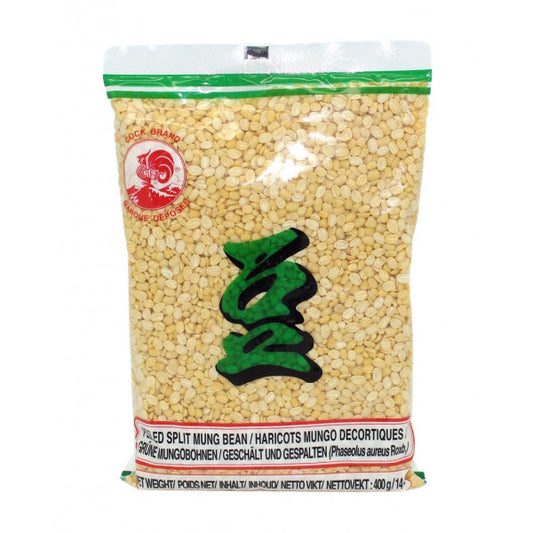 COCK Mungobohnen, grün geschält getrocknet 400g