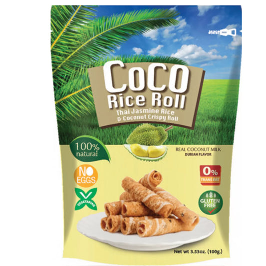 COCORICE Knusprige Durian-Rolle 100g