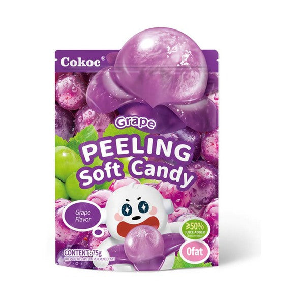 Cokoc Schälbare Gummibärchen Traube 75g