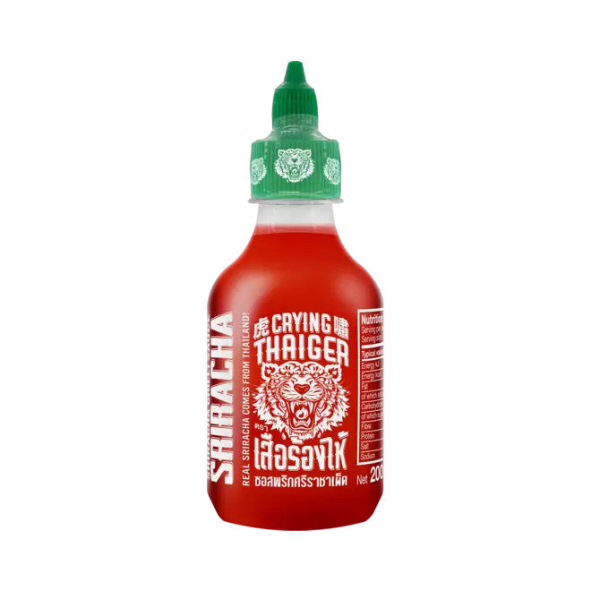 CRYING THAIGER Sriracha-Chilisauce – Scharfe Chilisauce 200ml