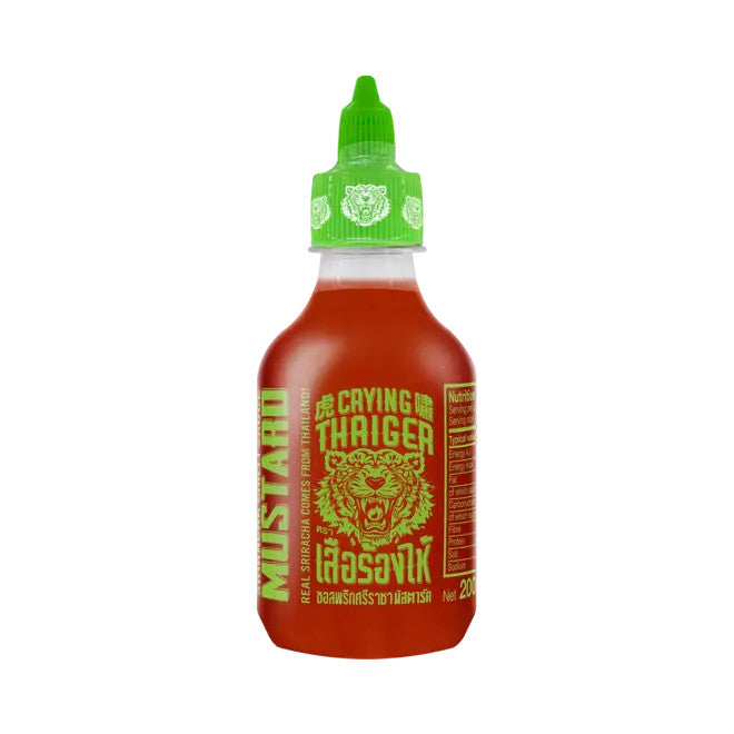 CRYING THAIGER Sriracha-Chilisauce - Senf 200ml