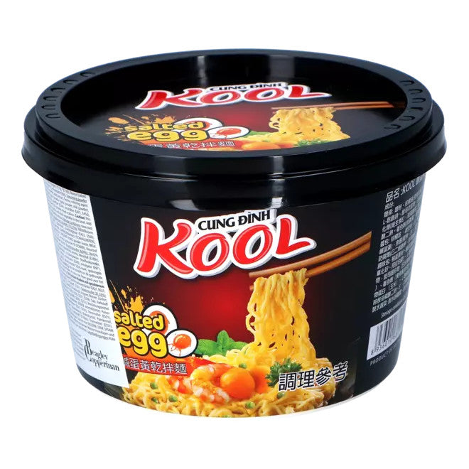 Cung Dình - Kool Brand Instantnudeln – Geschmack Gesalzenes Ei – Schüssel 90g