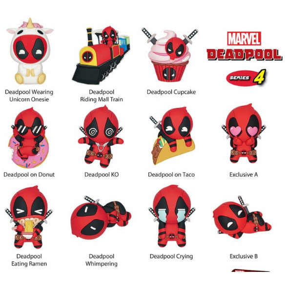 Deadpool PVC-Taschenanhänger Series 4