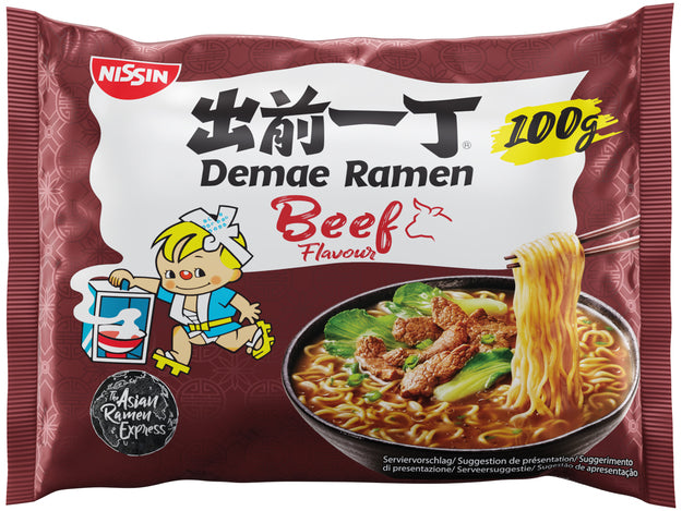 NISSIN Demae Ramen Beef 100g