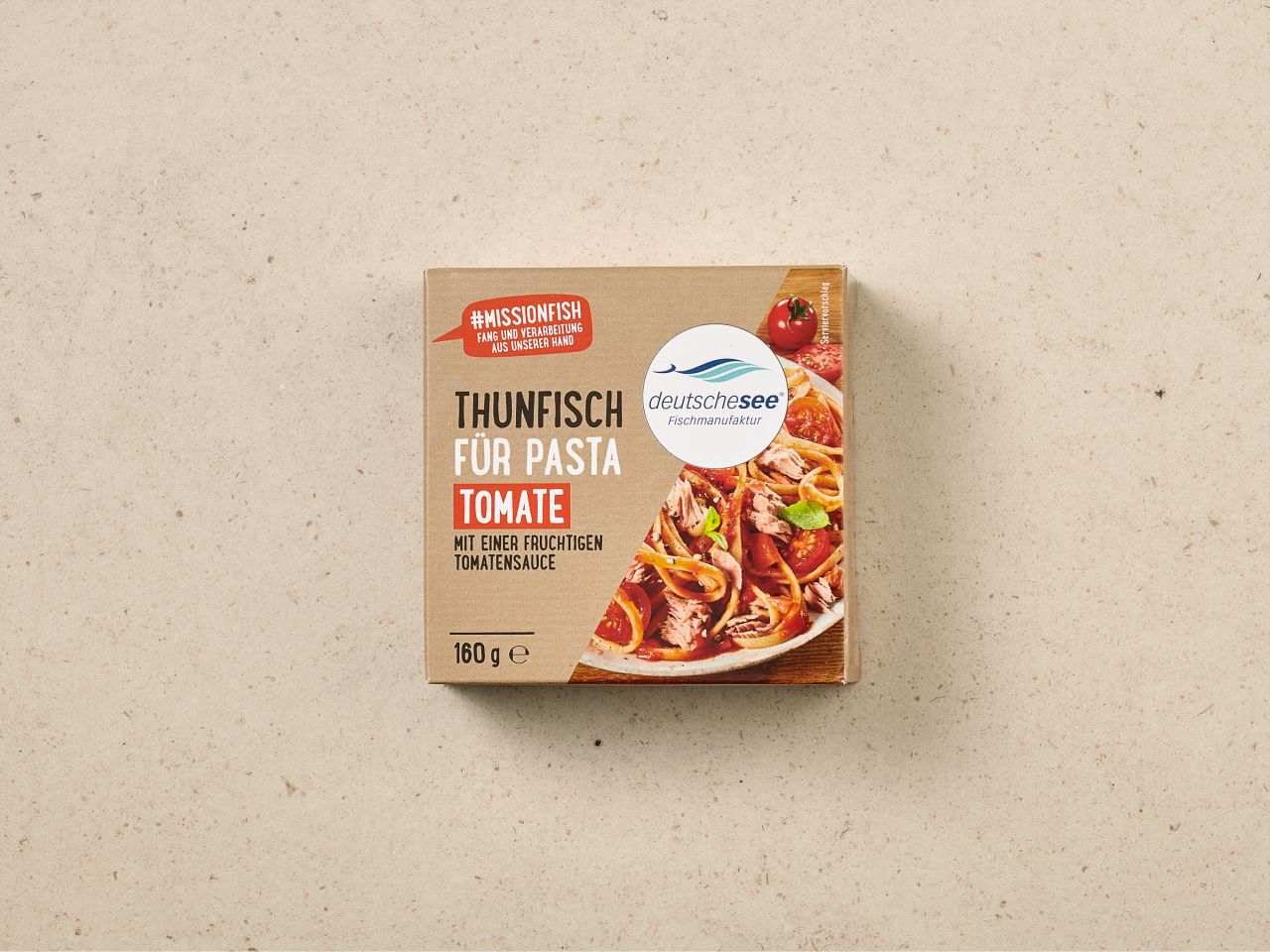 Deutsche See Thunfisch für Pasta Tomate 160g
