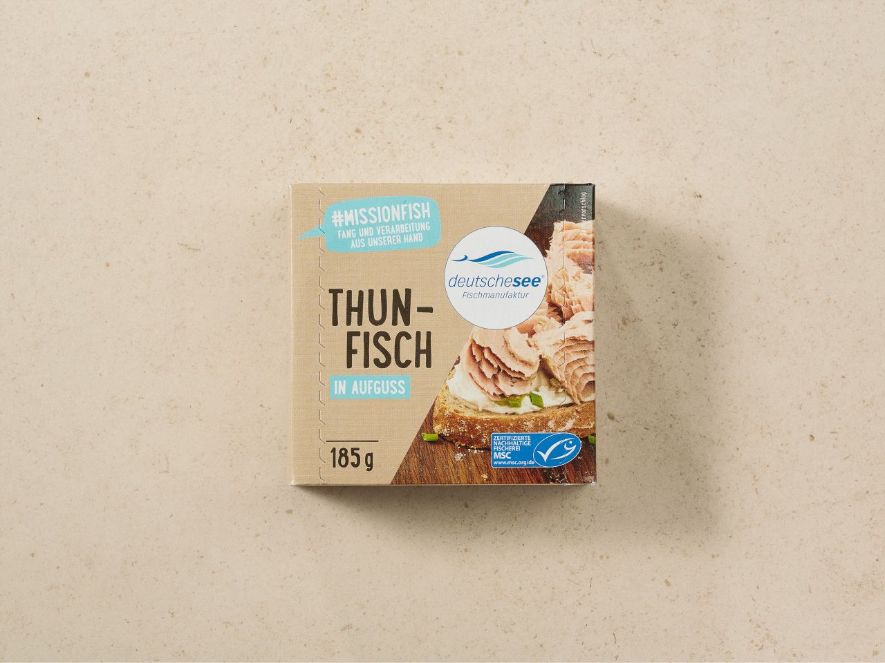 Deutsche See Thunfisch in Aufguss 185g