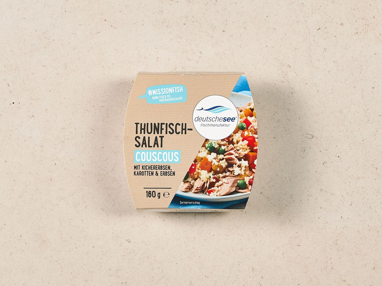 Deutsche See Thunfischsalat Couscous 160g