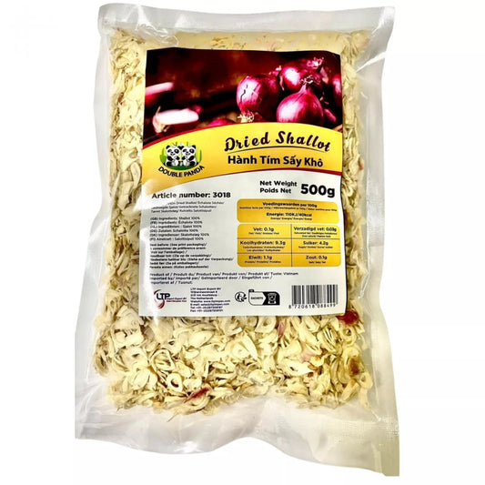 DOUBLE PANDA Getrocknete Schalottenscheibe Hanh Tim Say Kho 500g