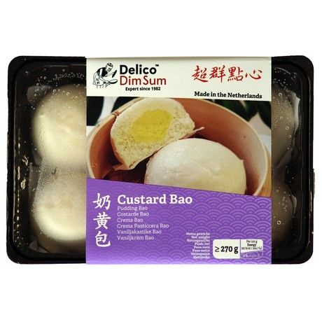 DELICO Custard Bun 6 STK 500g